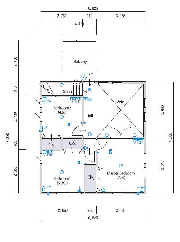 間取図